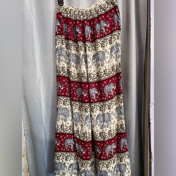 Women's Kamana Boho Hippie Festival
Purple Wrap Pants Elephants - Picture 6 of 8